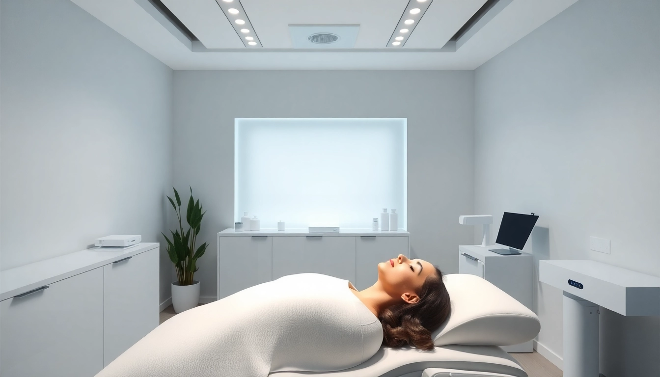 Administering the Fett-weg Spritze treatment for effective body contouring, highlighting professionalism and comfort.