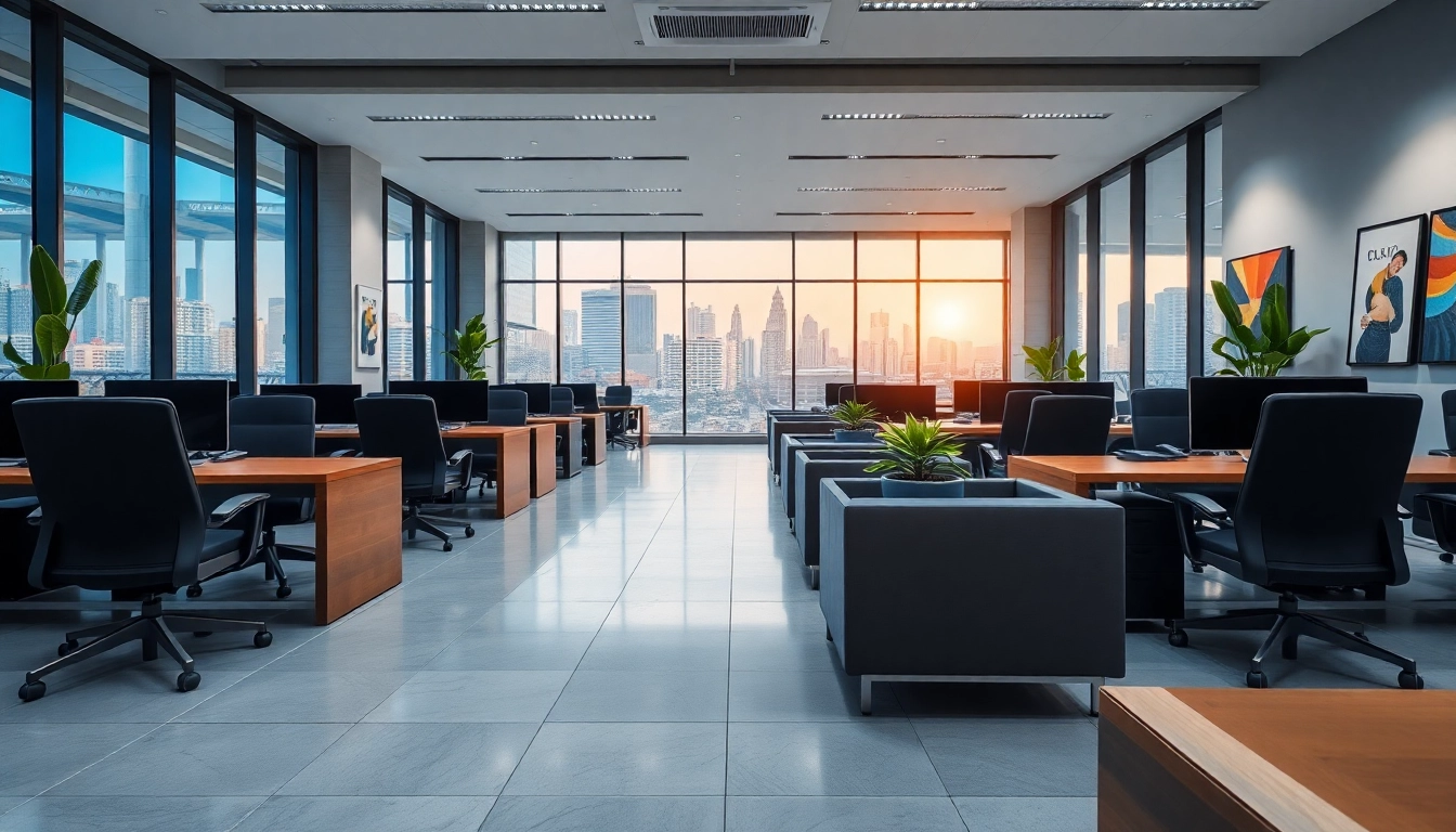 Explore commercial office space for rent in Bangalore featuring modern design and bright atmosphere.