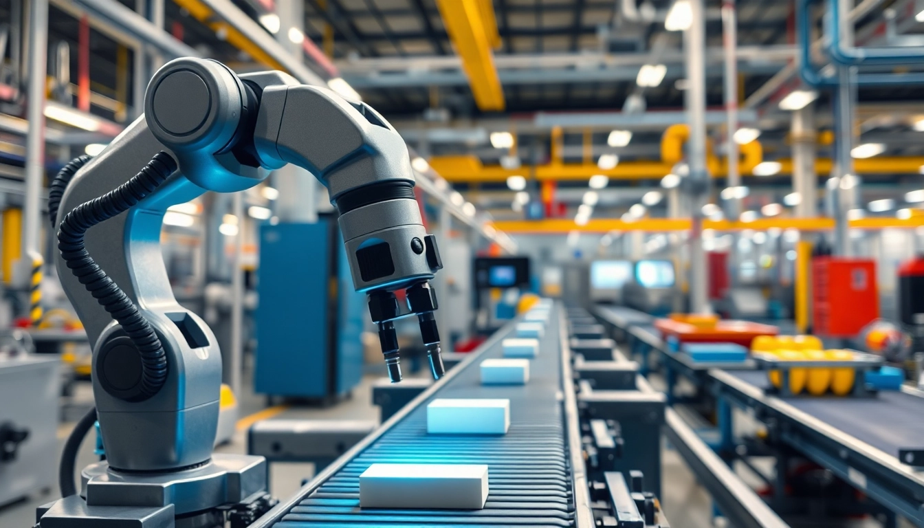 Enhancing machine vision capabilities with automated inspection systems in a factory setting.