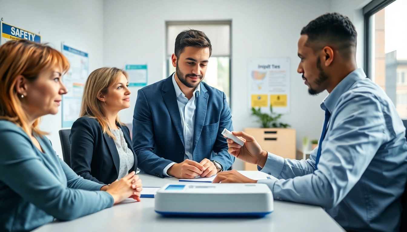 Conduct employee drug impairment testing with advanced tools in a professional environment.