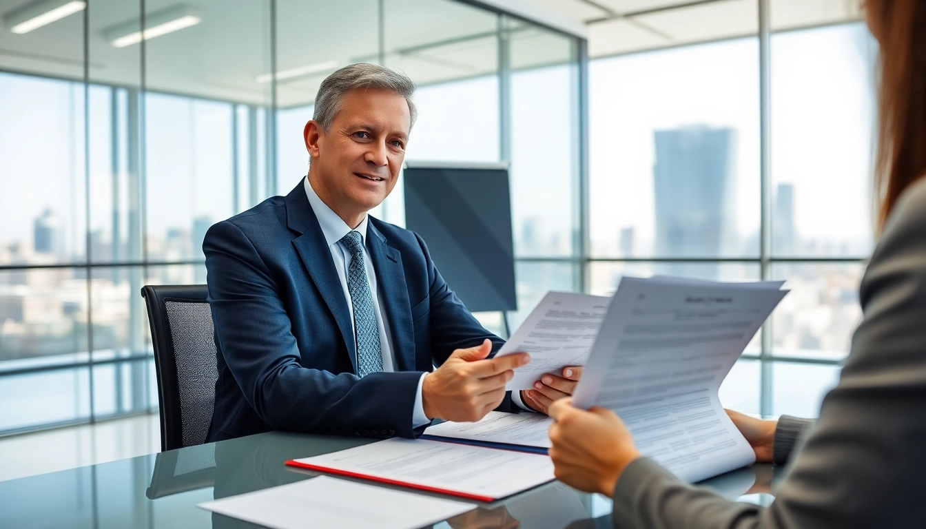 Navigate ejari cancellation with professional assistance in a modern office environment.