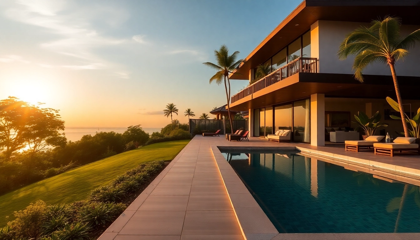 Experience luxury living with a Phuket real estate agent showcasing stunning pool villas.