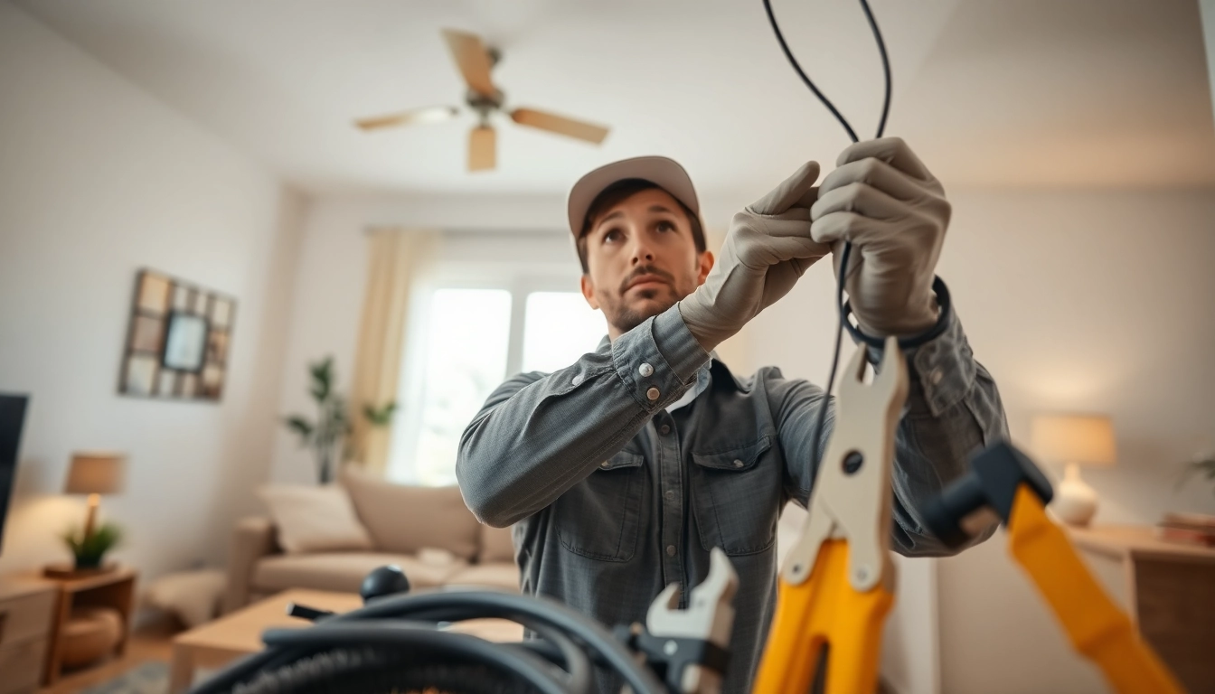 Electrician Clearwater conducts a detailed inspection of home wiring for safety and efficiency.
