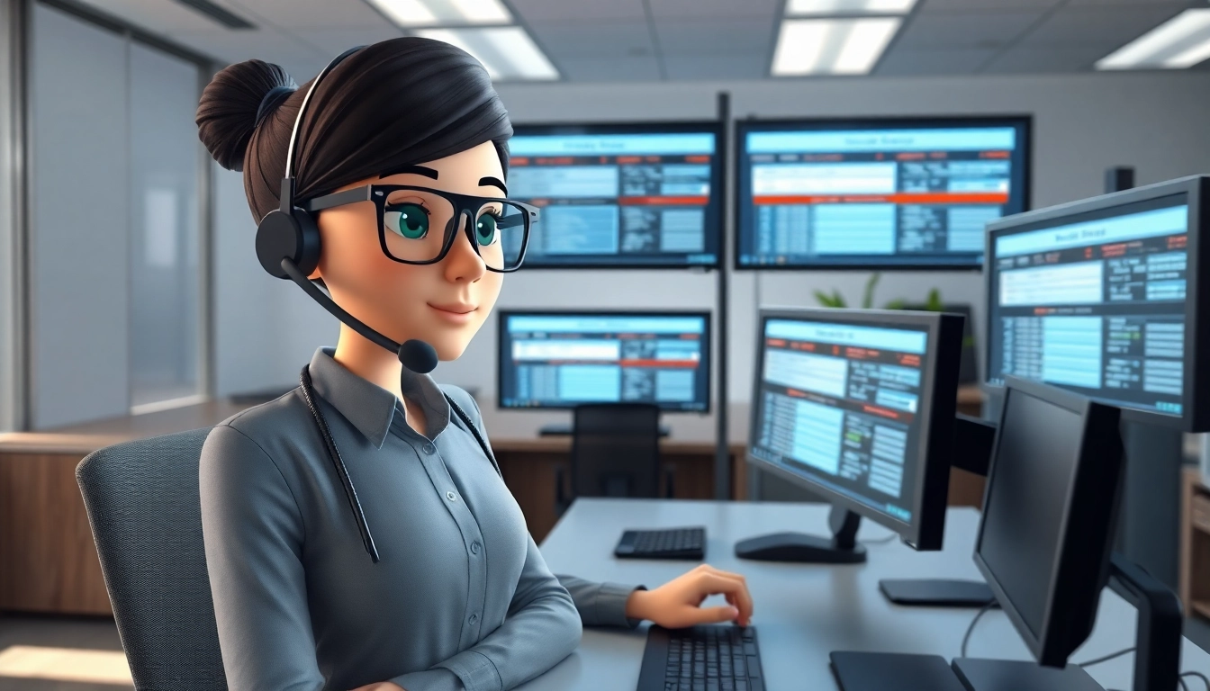 Assist users efficiently with orange county inmate search in a modern office environment.