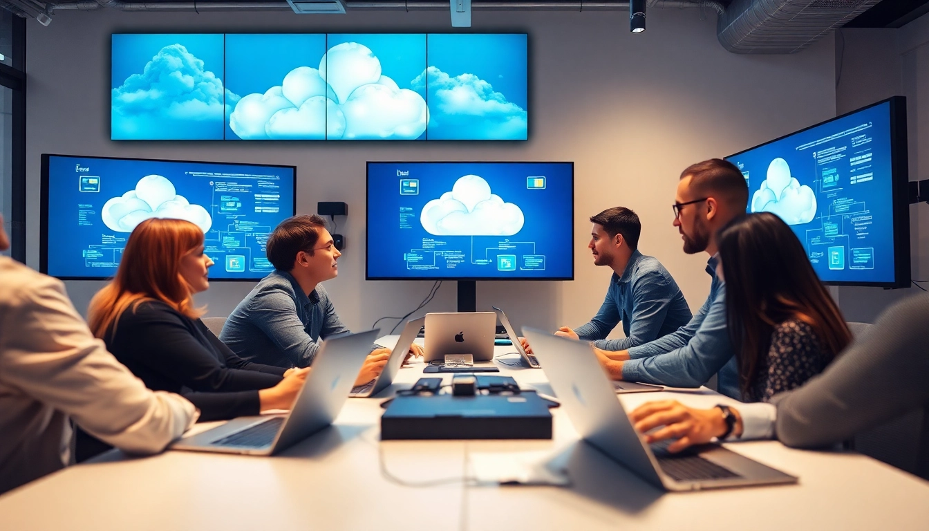 Enhance your operations with Cloud infrastructure and DevOps services through team collaboration.