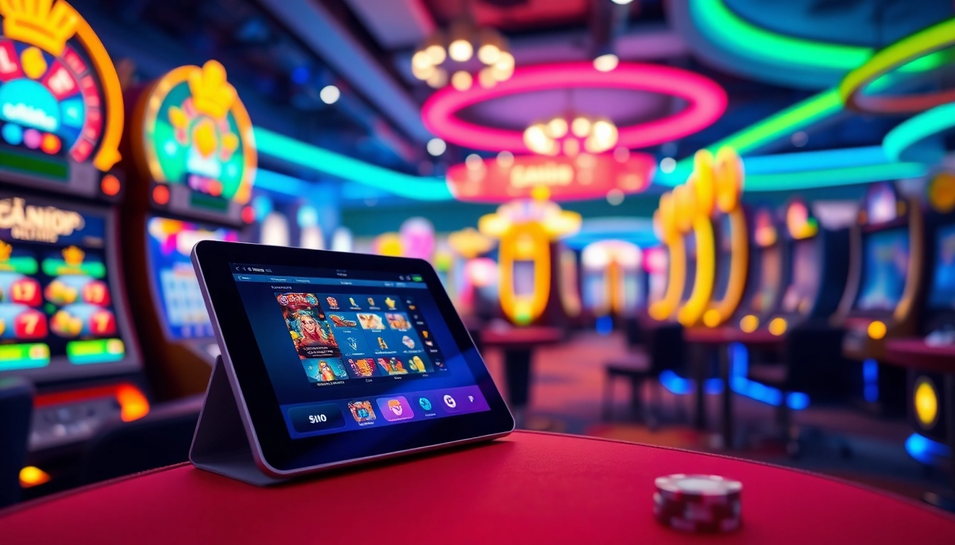 Engage with We1Win's vibrant online casino experience showcasing modern gaming thrills.