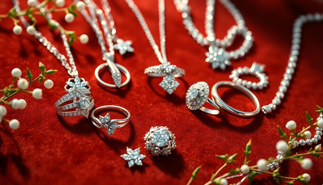 Showcasing exquisite silver jewelry, highlighting its elegance and intricate details.
