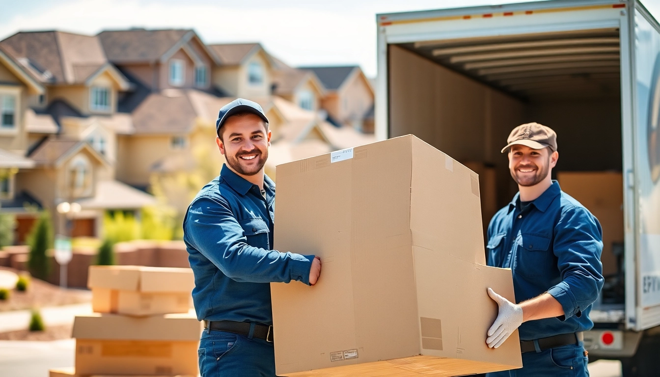 Movers Calgary helping with home relocation, showcasing professionalism and teamwork.