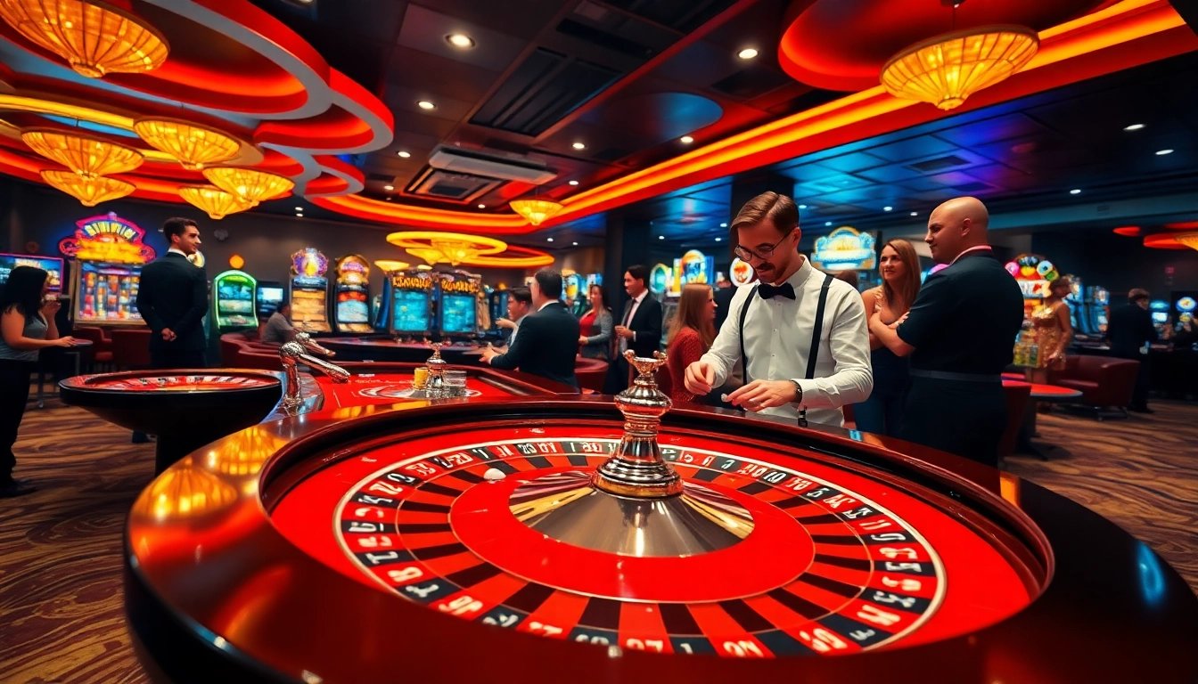 Jouer pour découvrir des jeux de casino dans un environnement vibrant et dynamique.