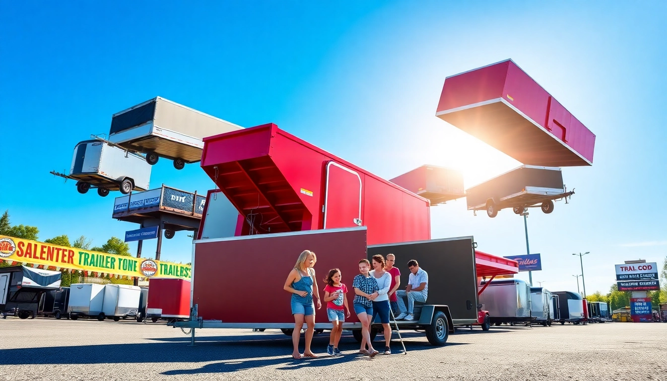 Discover a selection of trailers for sale in Massachusetts showcasing various types and features.