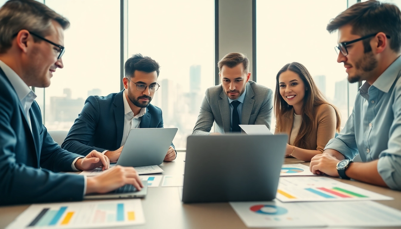 Analyze a find competitor customer list during a business strategy meeting in a modern office.