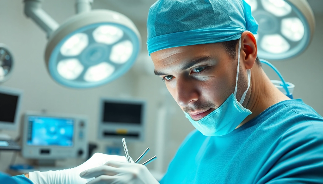 Präzise Durchführung von Plastische Chirurgie Braunschweig in einem modernen OP-Raum.